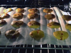 BISCOTTI di MAIS e RISO con BACCHE di GOJI