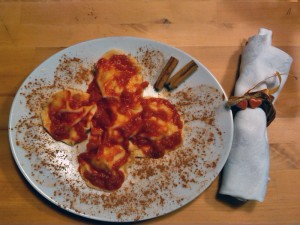 Ravioli al fior di cannella
