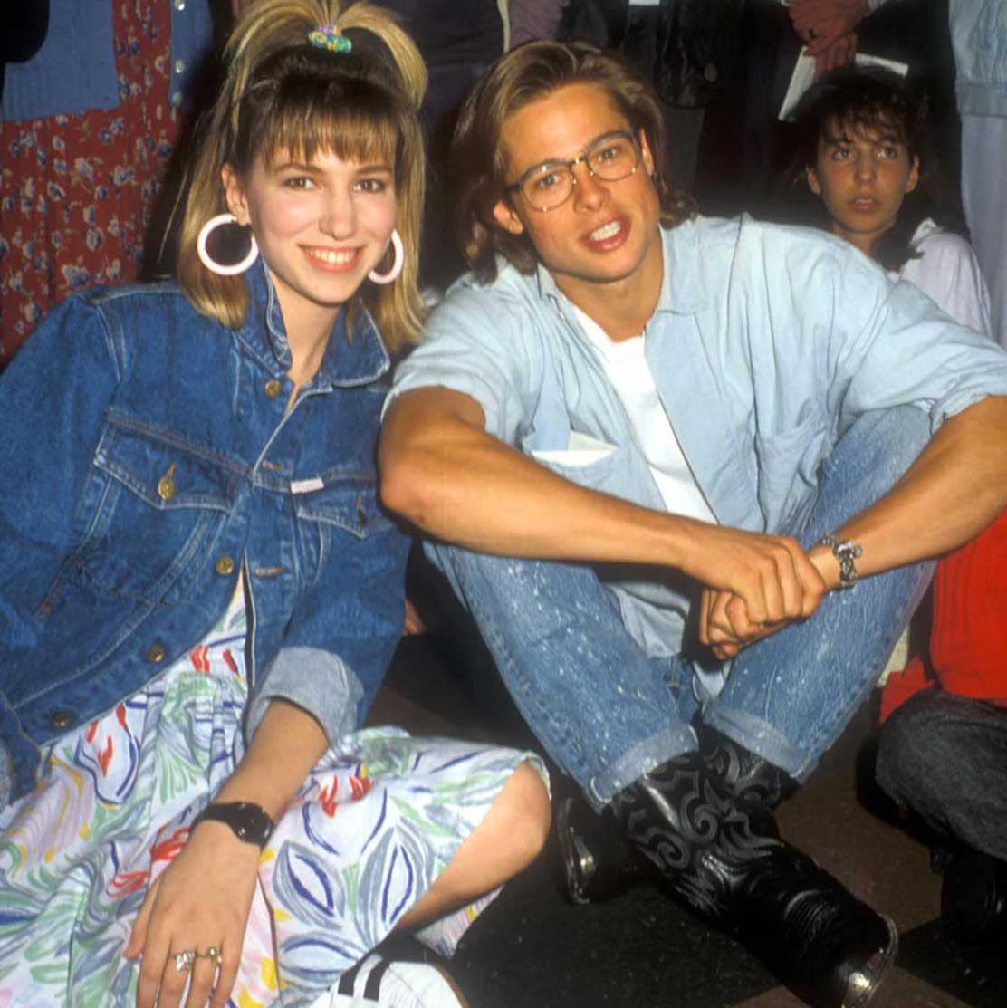 Debbie Gibson & Brad Pitt